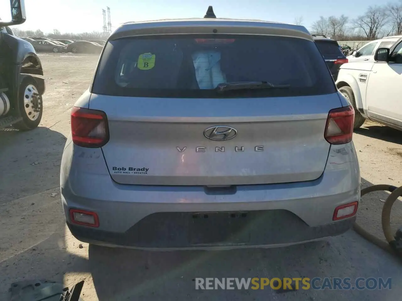 6 Photograph of a damaged car KMHRB8A36NU149405 HYUNDAI VENUE 2022