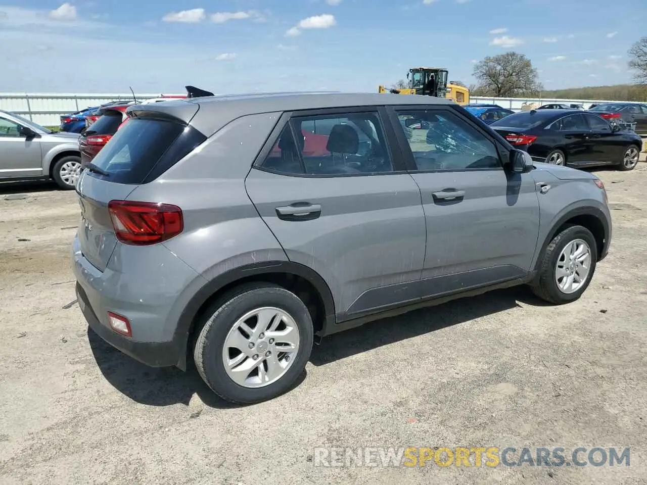 3 Photograph of a damaged car KMHRB8A38NU176847 HYUNDAI VENUE 2022