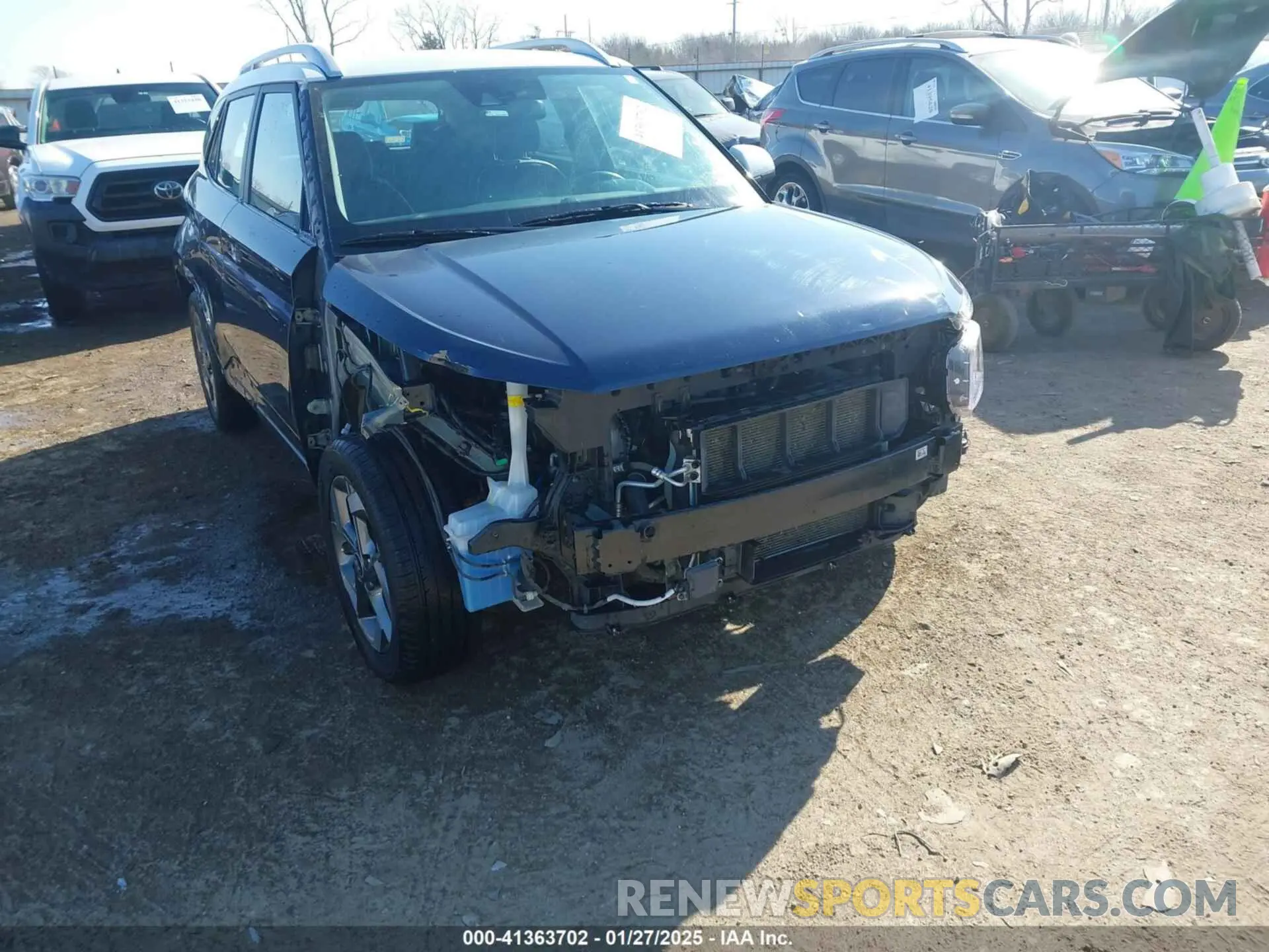 6 Фотография поврежденного автомобиля KMHRC8A30NU152541 HYUNDAI VENUE 2022