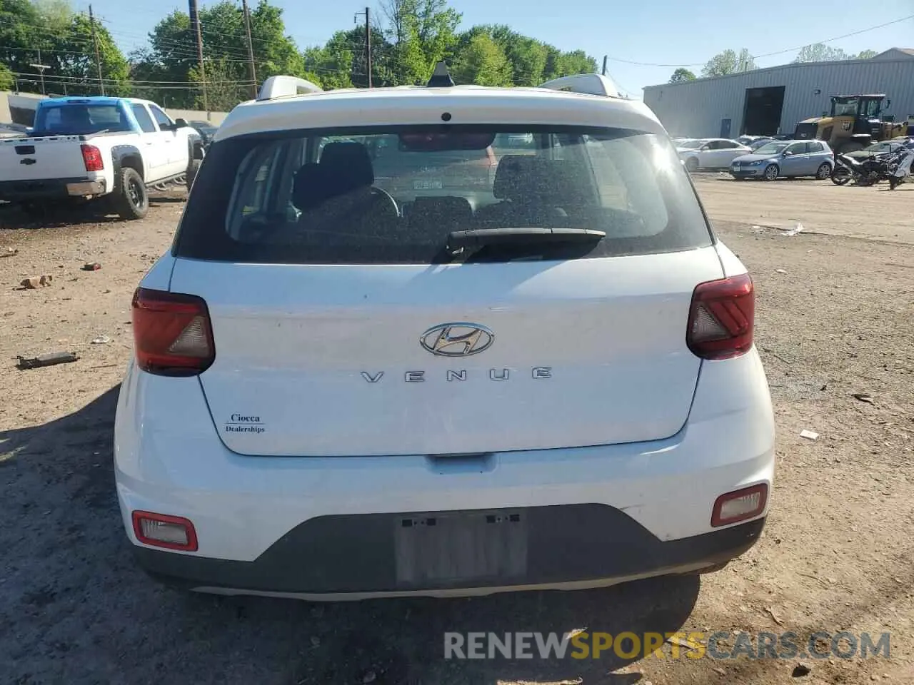 6 Photograph of a damaged car KMHRC8A30NU159277 HYUNDAI VENUE 2022