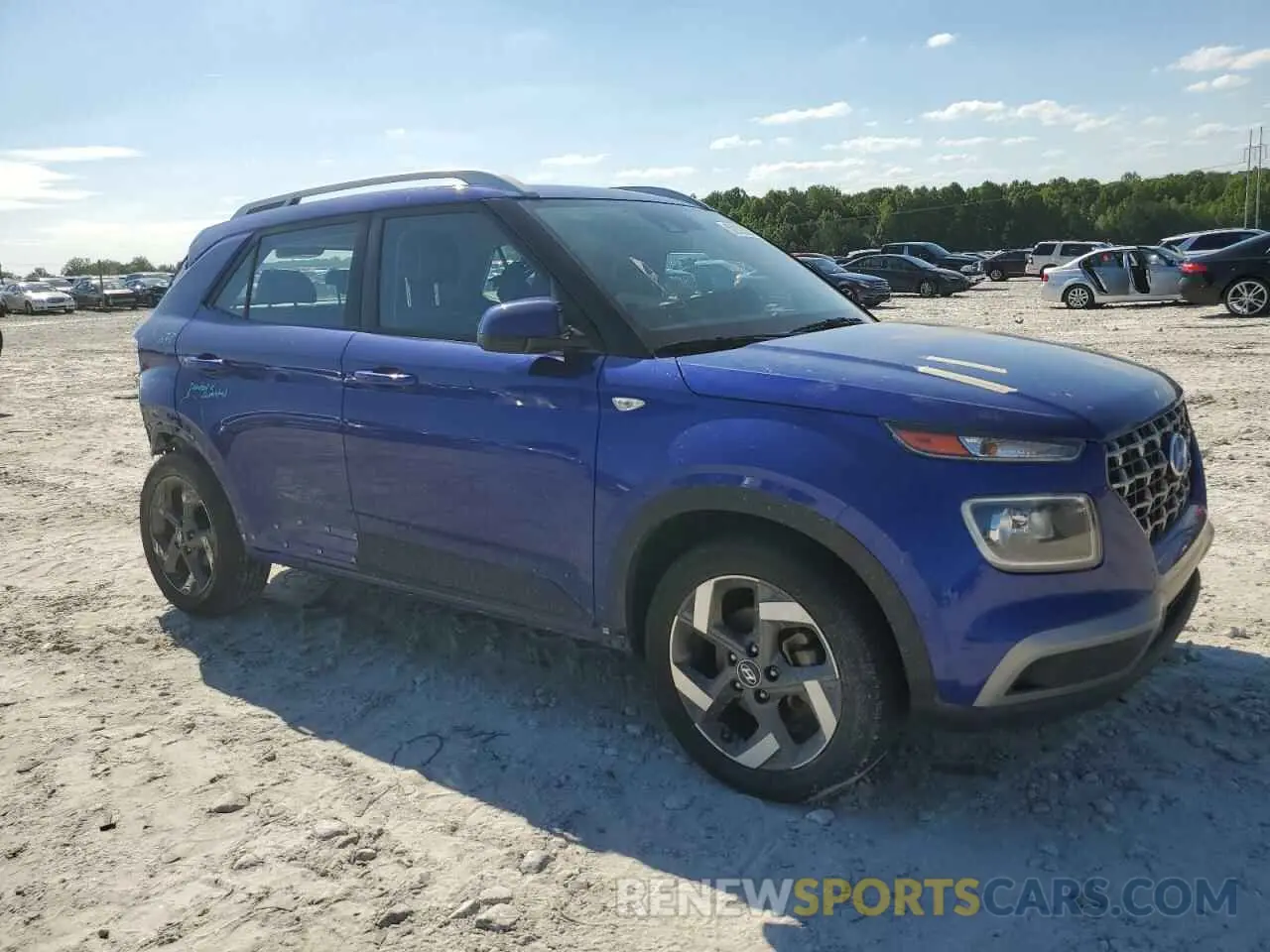 4 Photograph of a damaged car KMHRC8A30NU201933 HYUNDAI VENUE 2022