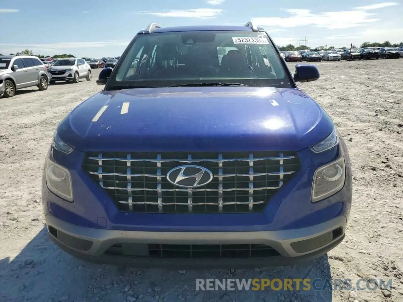5 Photograph of a damaged car KMHRC8A30NU201933 HYUNDAI VENUE 2022