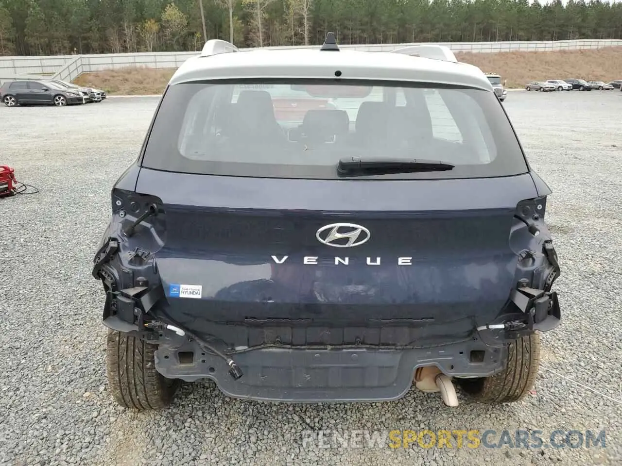 6 Фотография поврежденного автомобиля KMHRC8A31NU169963 HYUNDAI VENUE 2022