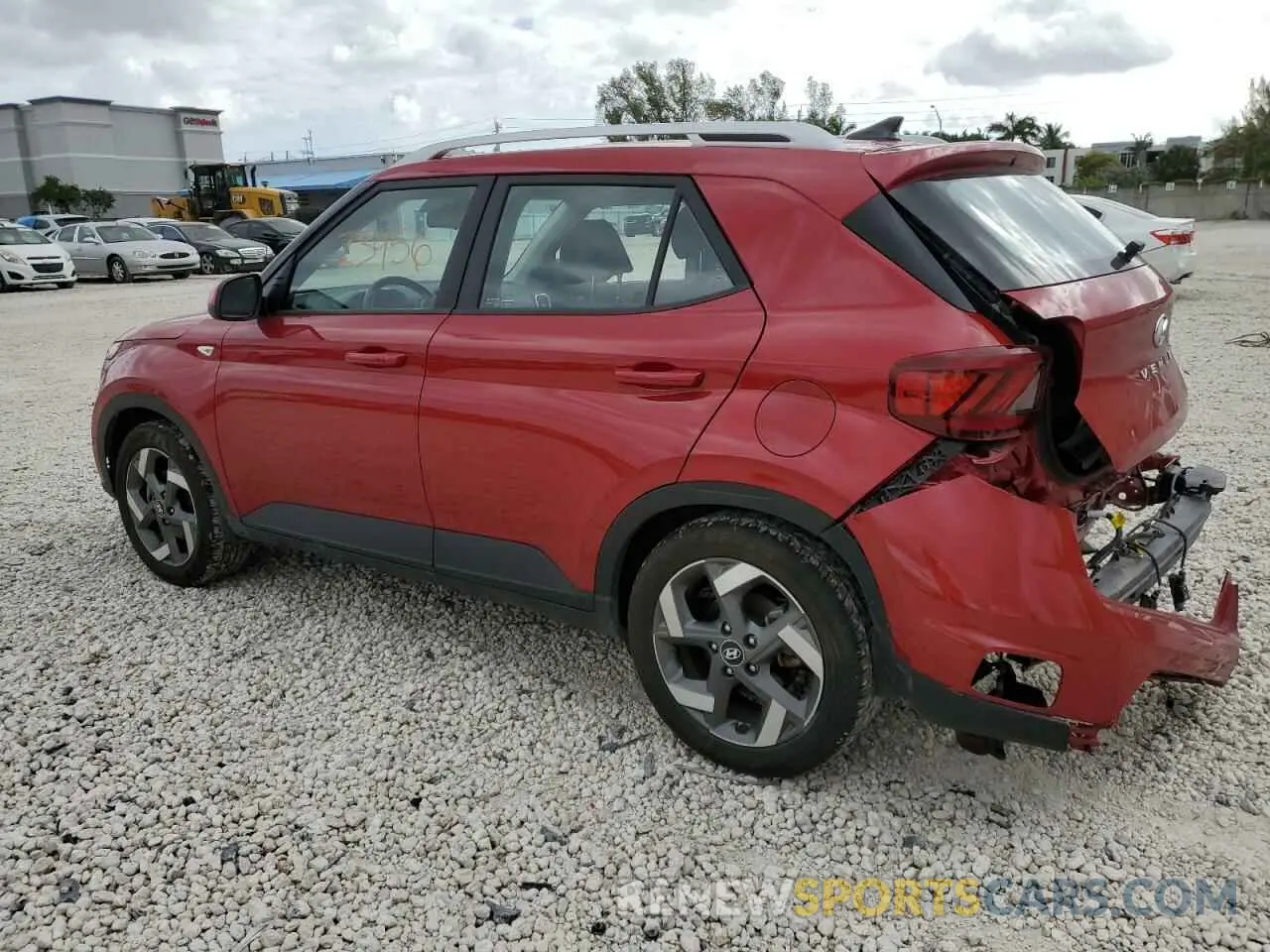2 Фотография поврежденного автомобиля KMHRC8A32NU153769 HYUNDAI VENUE 2022