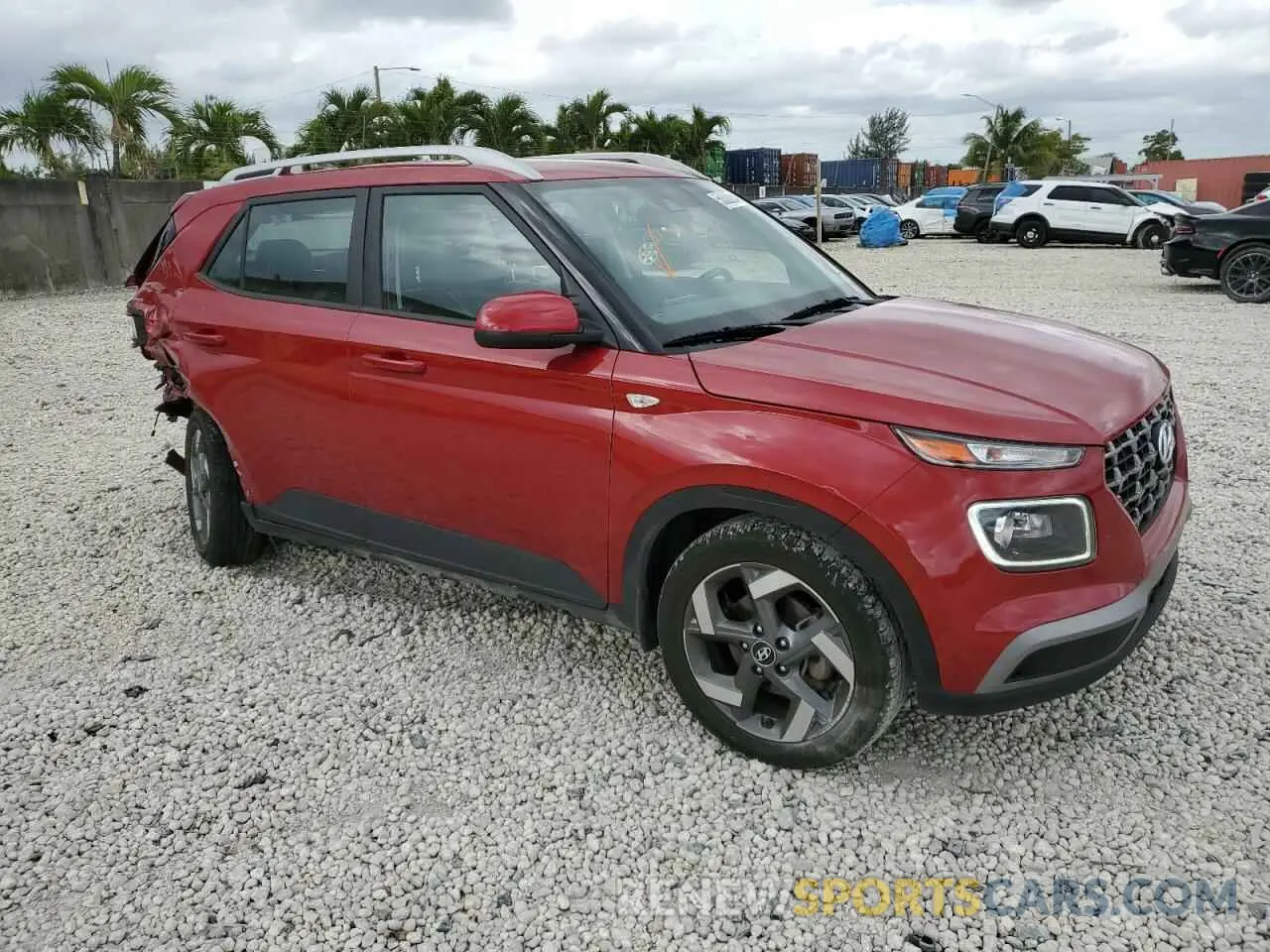 4 Фотография поврежденного автомобиля KMHRC8A32NU153769 HYUNDAI VENUE 2022