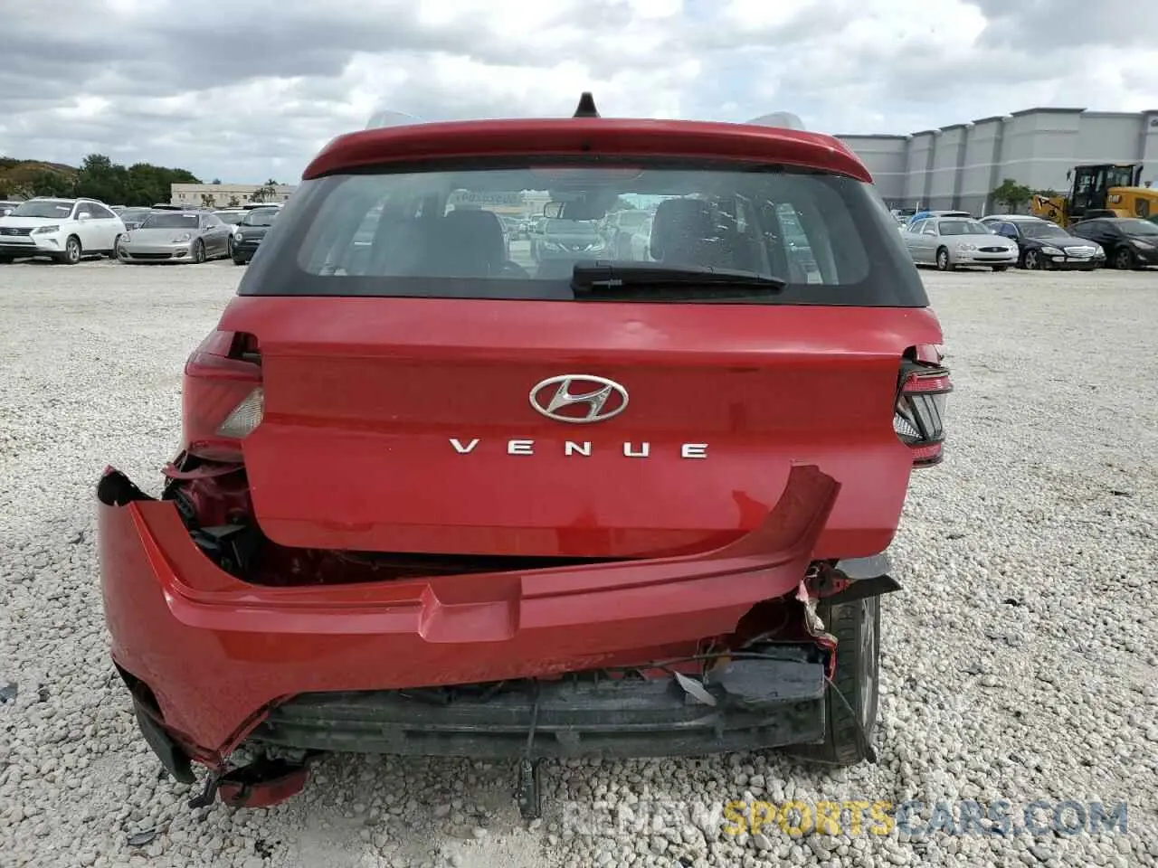 6 Фотография поврежденного автомобиля KMHRC8A32NU153769 HYUNDAI VENUE 2022
