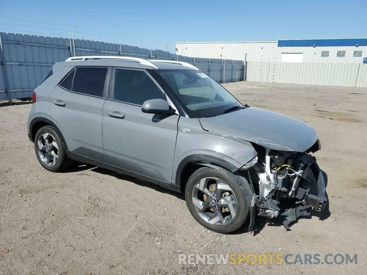 4 Photograph of a damaged car KMHRC8A33NU208388 HYUNDAI VENUE 2022