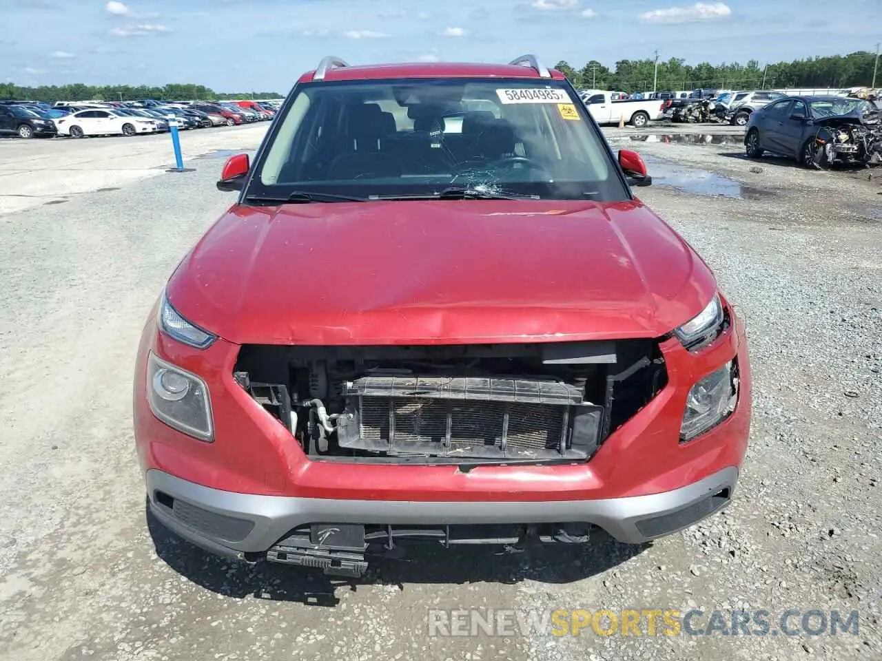 5 Photograph of a damaged car KMHRC8A34NU177006 HYUNDAI VENUE 2022