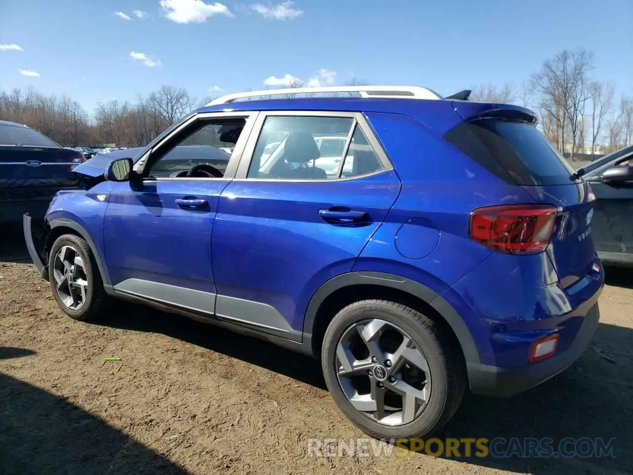 2 Фотография поврежденного автомобиля KMHRC8A35NU200454 HYUNDAI VENUE 2022