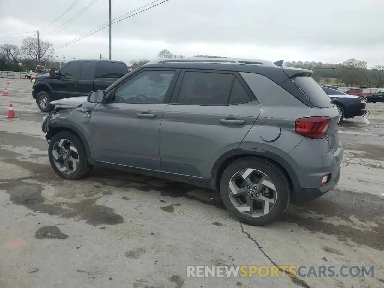 2 Фотография поврежденного автомобиля KMHRC8A36NU167366 HYUNDAI VENUE 2022