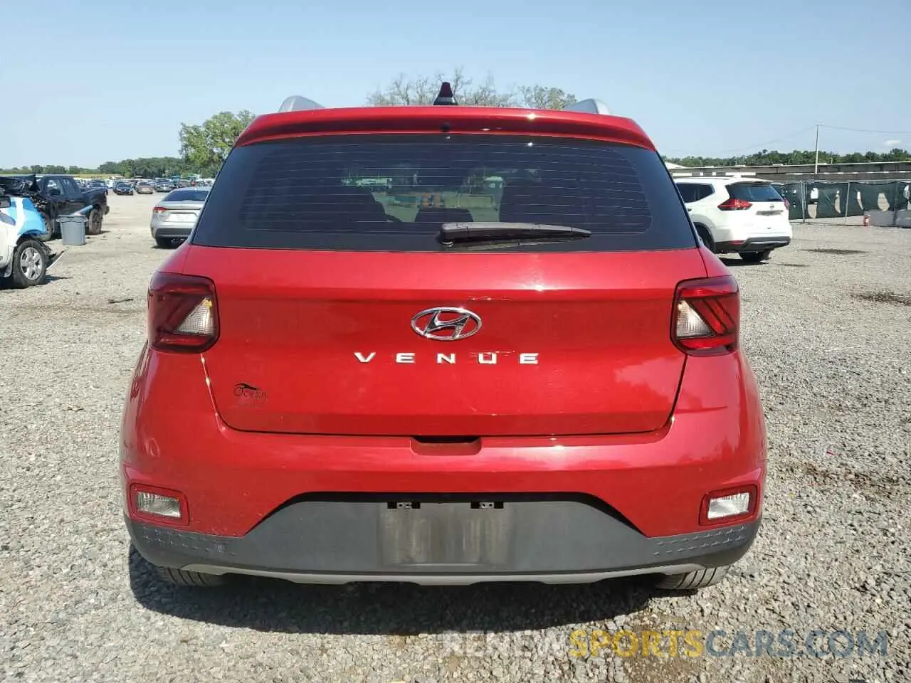6 Photograph of a damaged car KMHRC8A37NU184709 HYUNDAI VENUE 2022