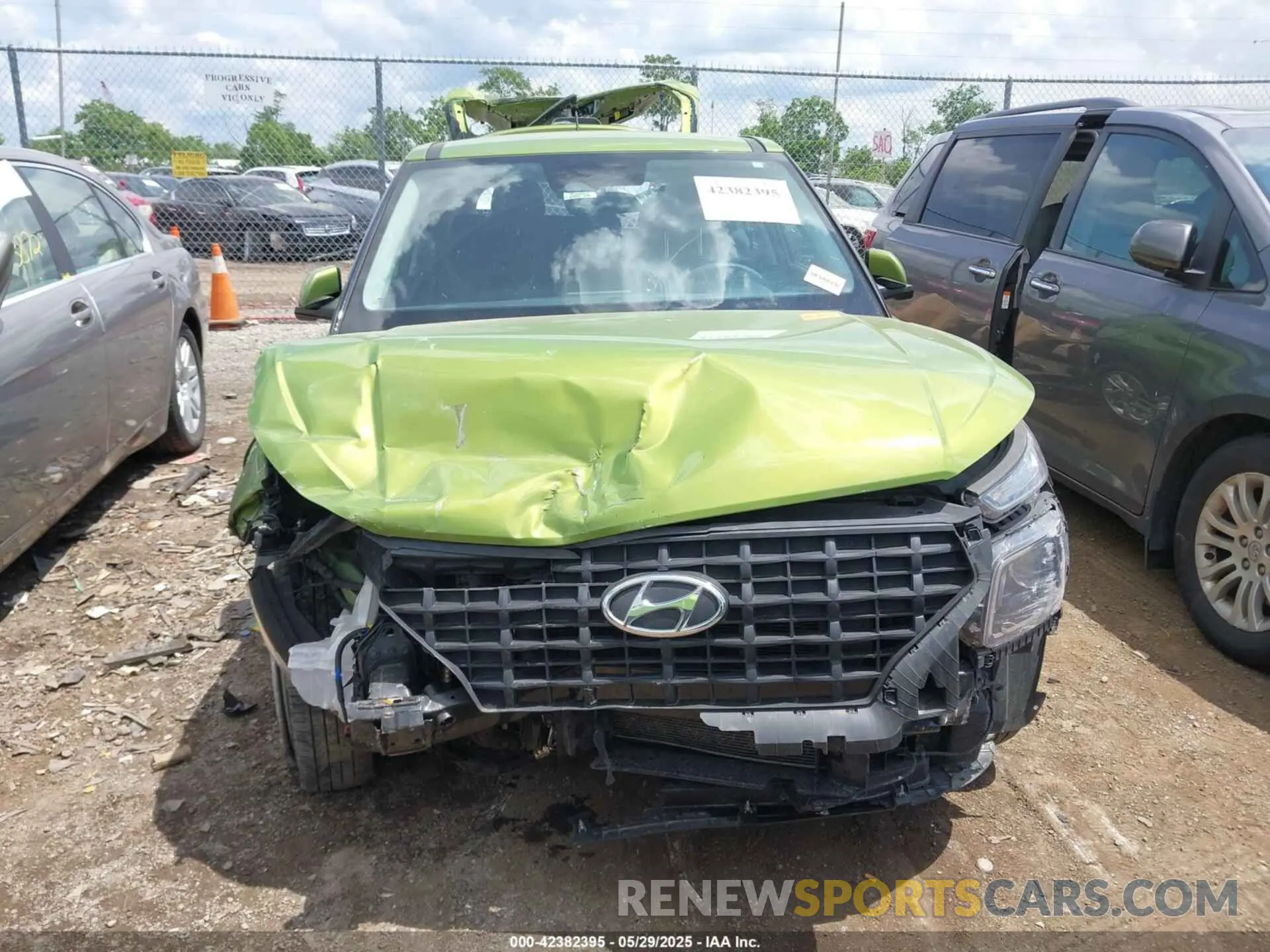 13 Photograph of a damaged car KMHRB8A31PU215121 HYUNDAI VENUE 2023