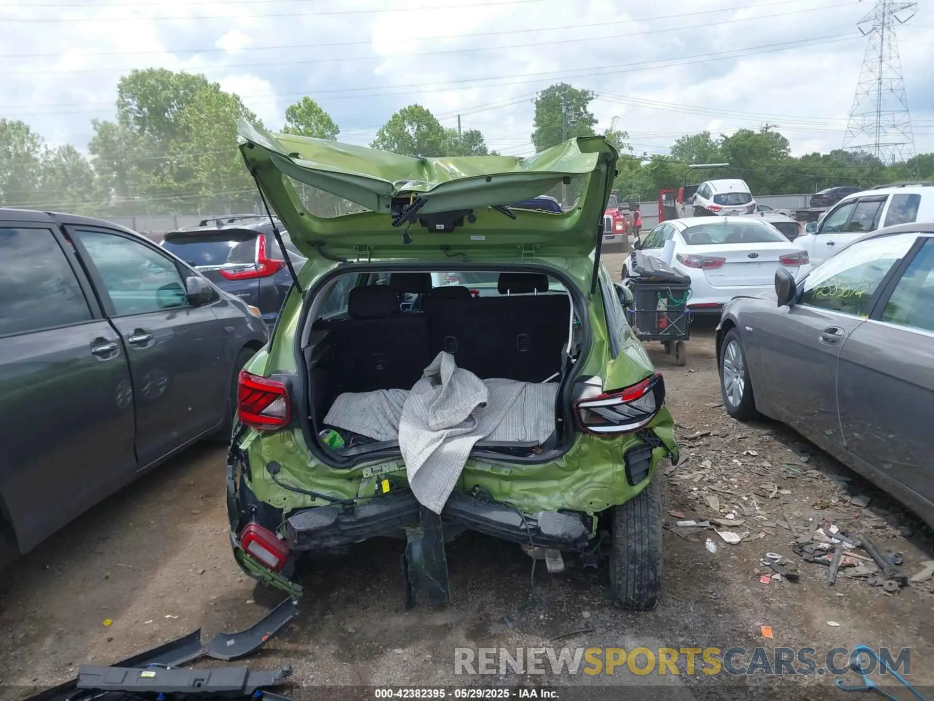 17 Photograph of a damaged car KMHRB8A31PU215121 HYUNDAI VENUE 2023