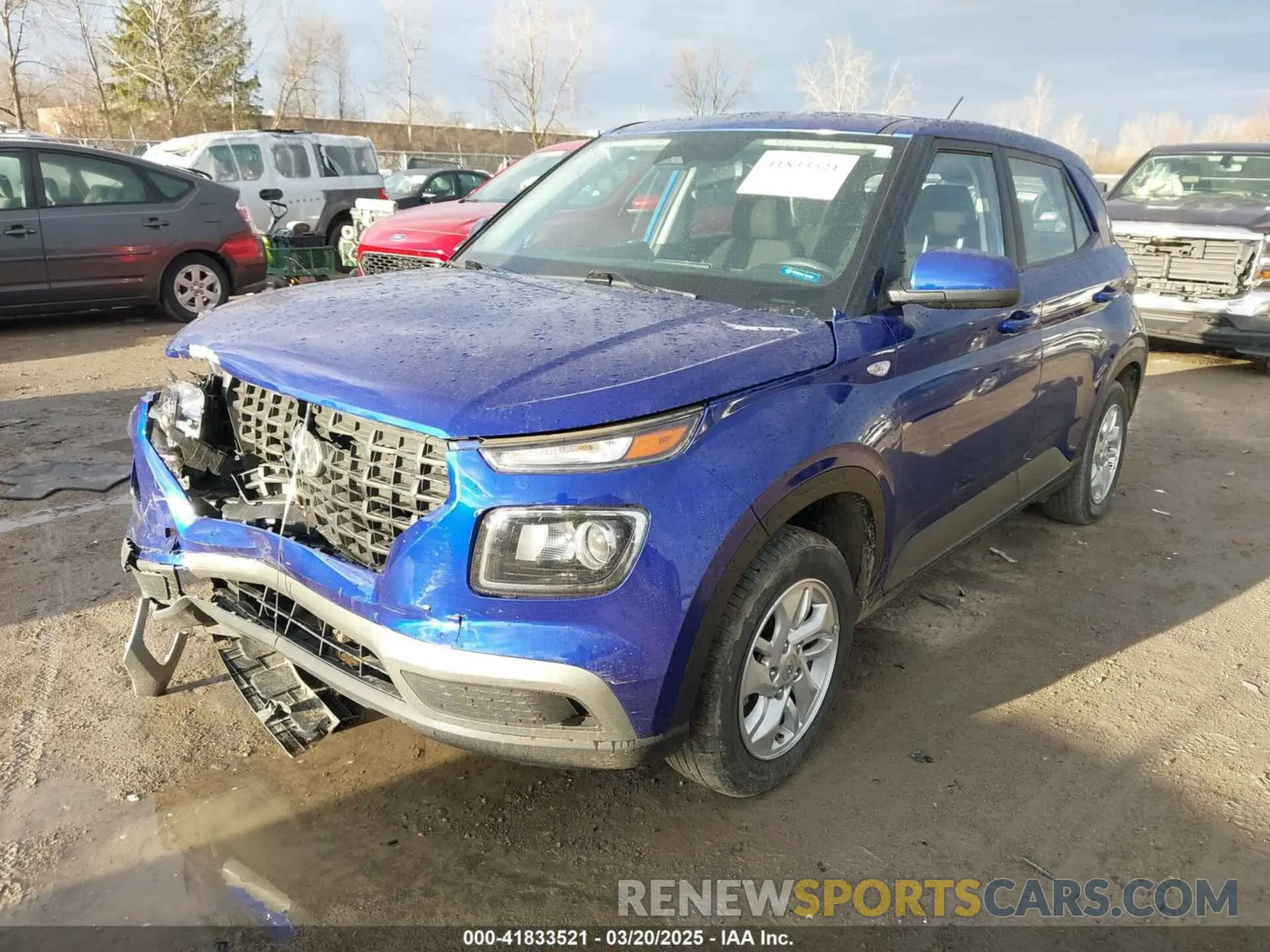 2 Photograph of a damaged car KMHRB8A32PU223745 HYUNDAI VENUE 2023