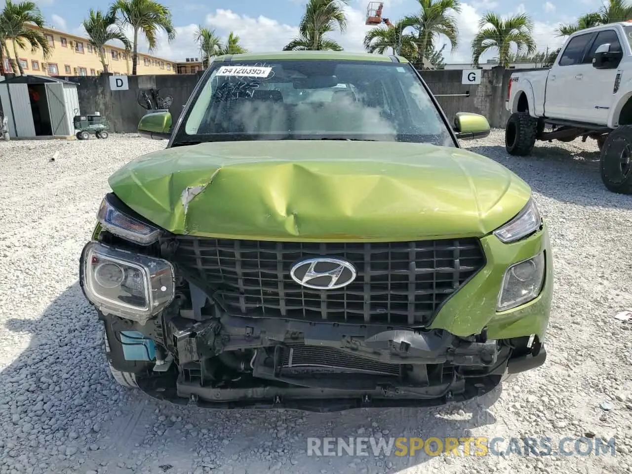 5 Photograph of a damaged car KMHRB8A33PU213404 HYUNDAI VENUE 2023