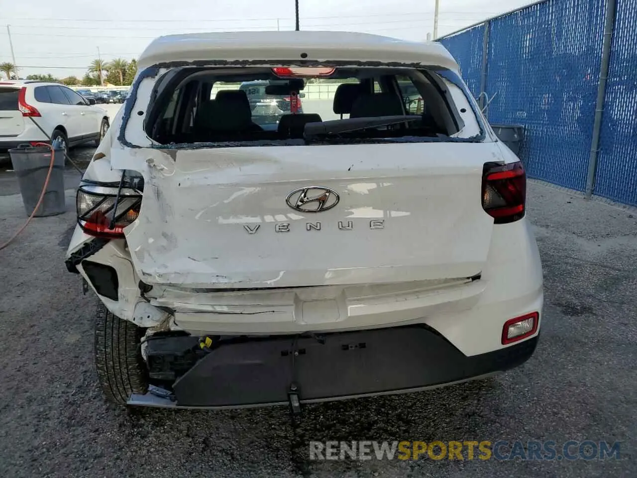 6 Photograph of a damaged car KMHRB8A35PU238188 HYUNDAI VENUE 2023
