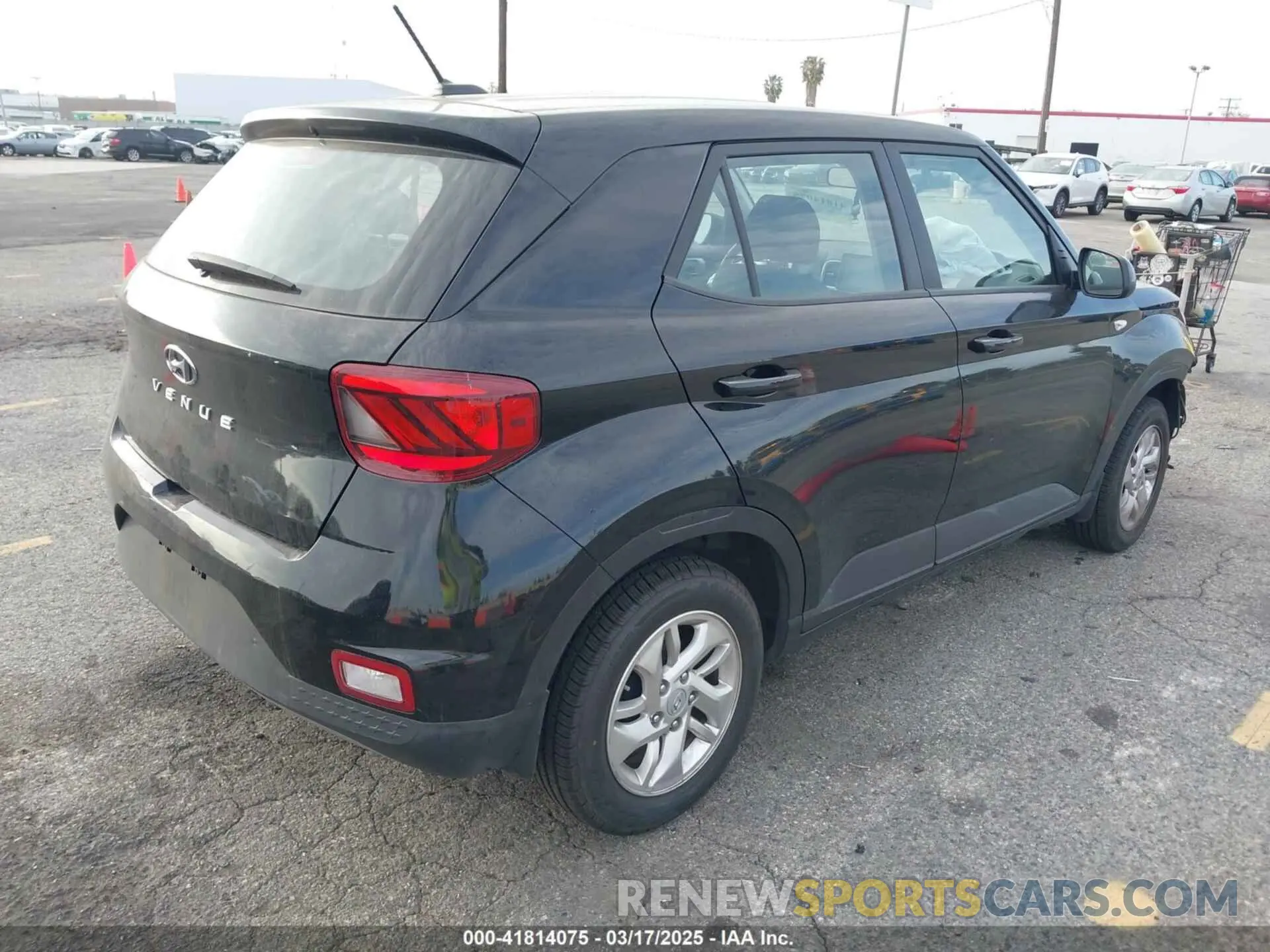4 Photograph of a damaged car KMHRB8A37PU237978 HYUNDAI VENUE 2023