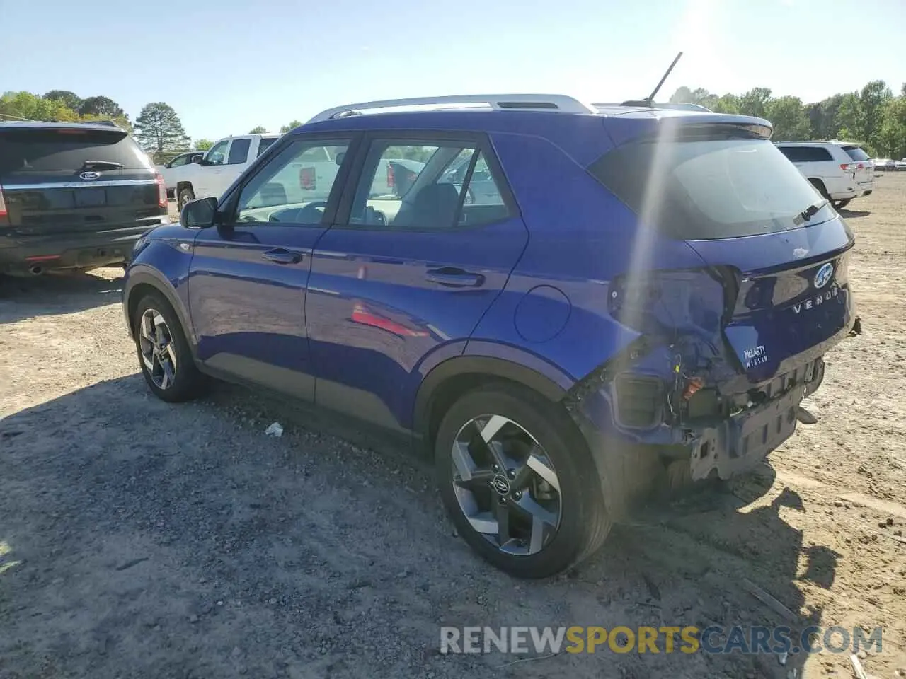 2 Photograph of a damaged car KMHRC8A30PU215947 HYUNDAI VENUE 2023