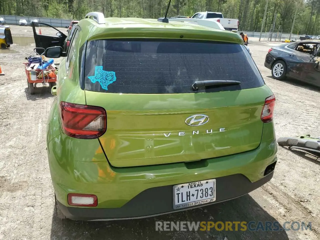 6 Photograph of a damaged car KMHRC8A30PU268874 HYUNDAI VENUE 2023