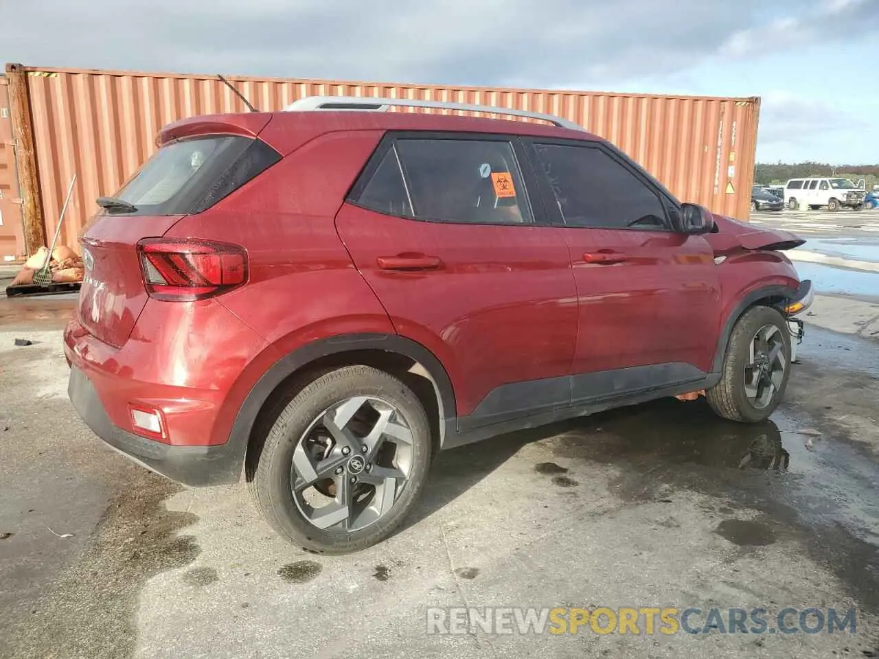 3 Фотография поврежденного автомобиля KMHRC8A32PU278421 HYUNDAI VENUE 2023