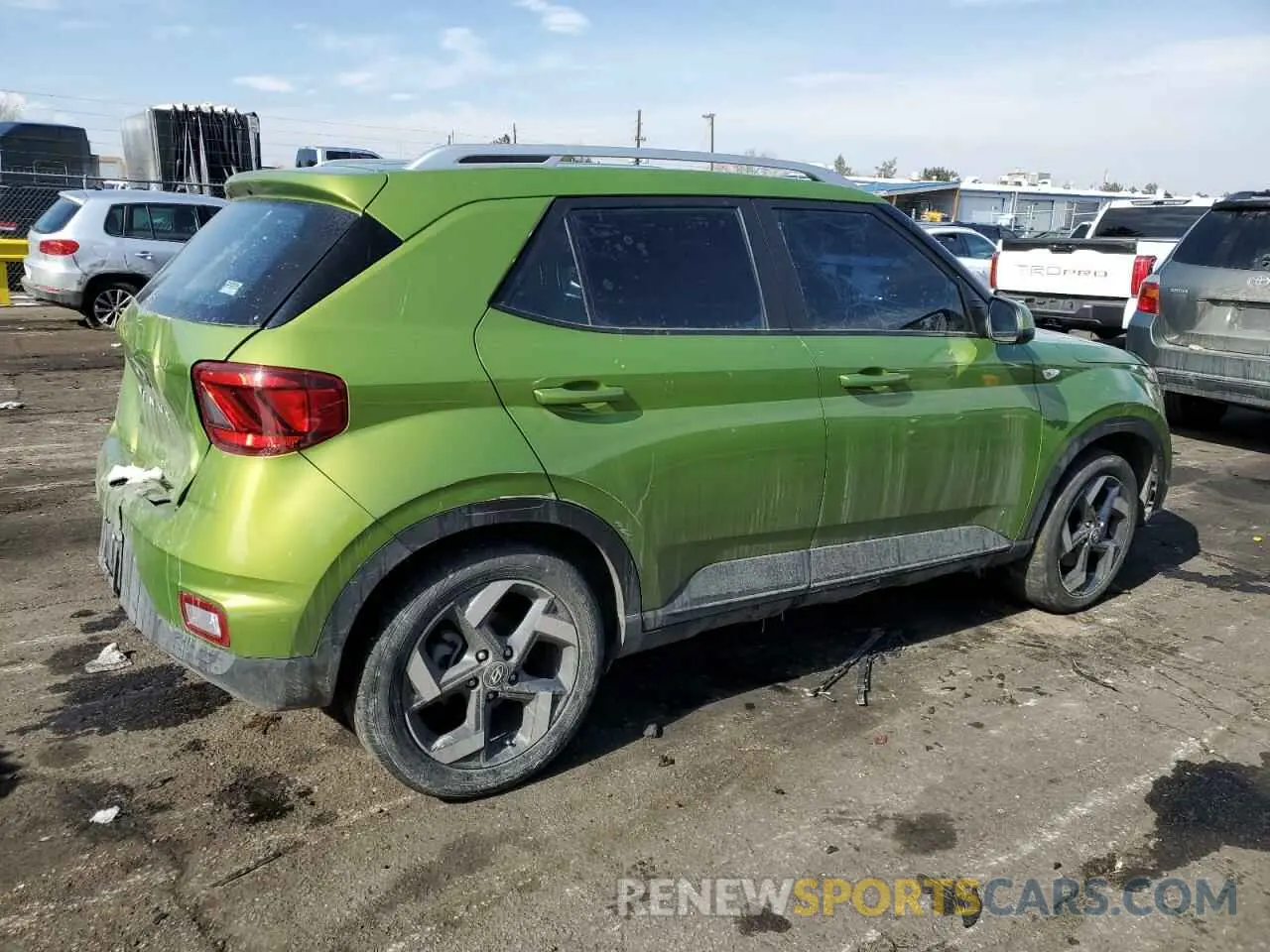 3 Photograph of a damaged car KMHRC8A33PU218003 HYUNDAI VENUE 2023