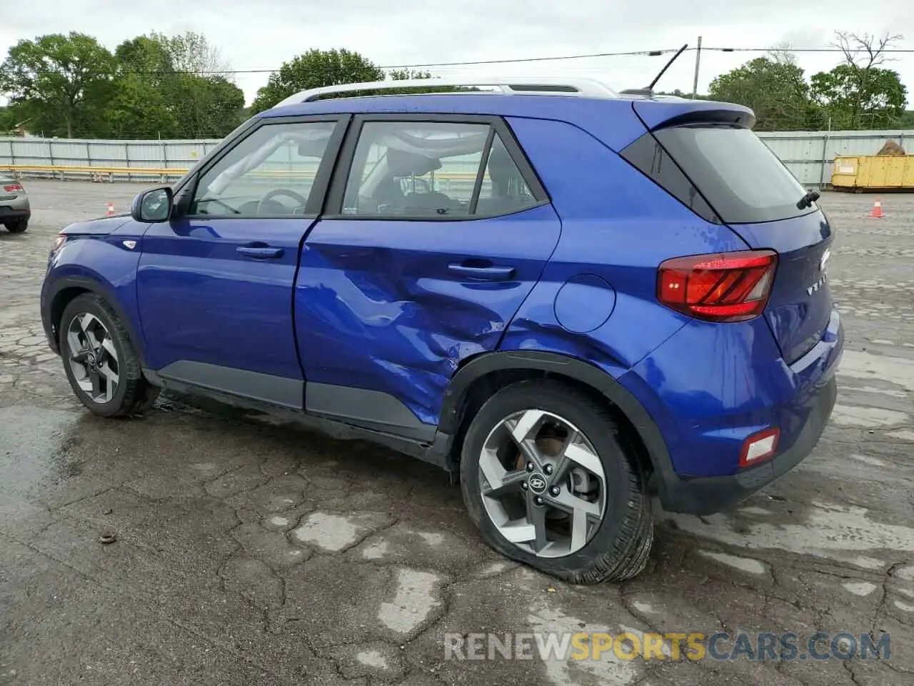 2 Фотография поврежденного автомобиля KMHRC8A33PU244326 HYUNDAI VENUE 2023