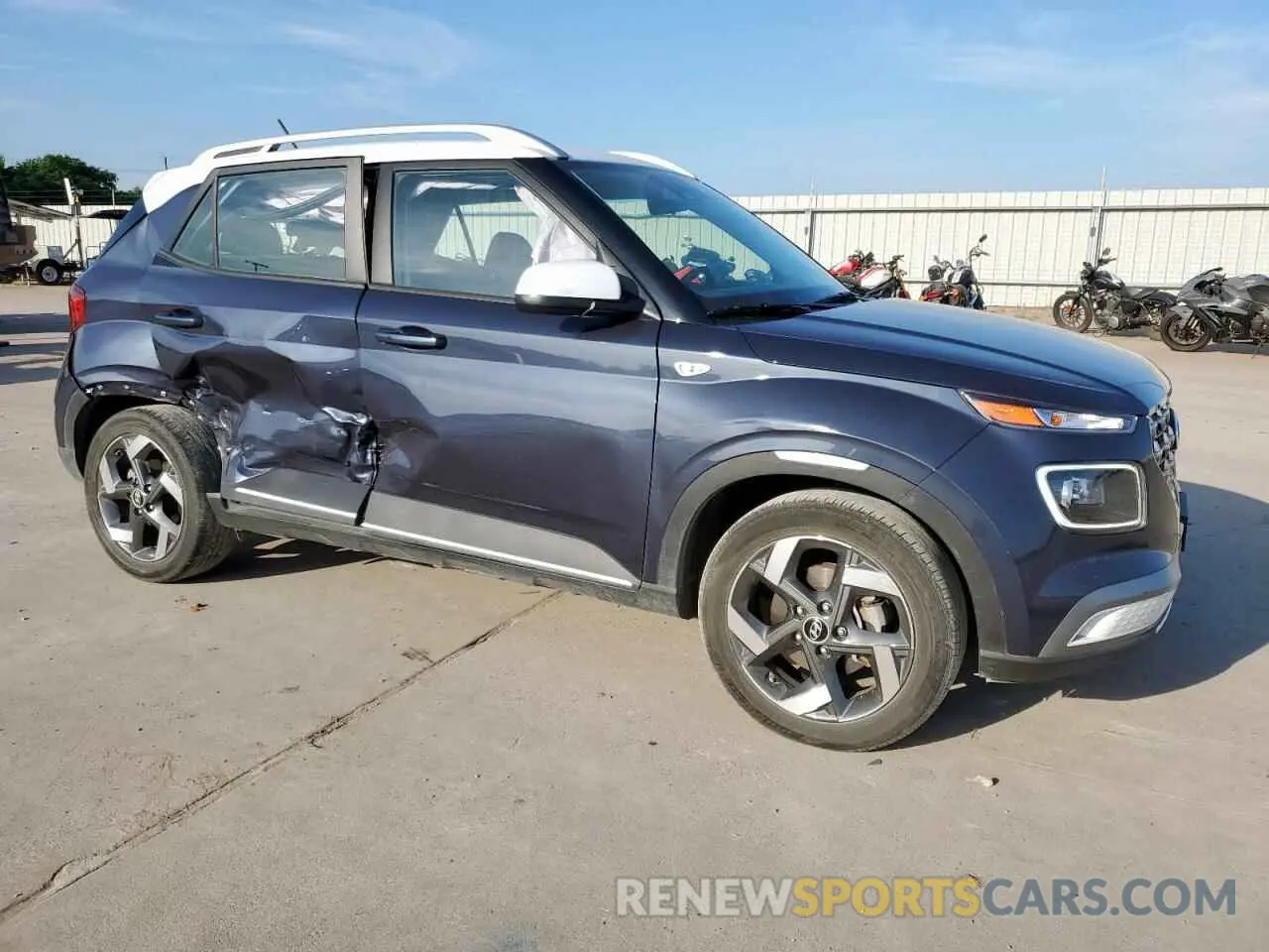 4 Photograph of a damaged car KMHRC8A33PU268433 HYUNDAI VENUE 2023