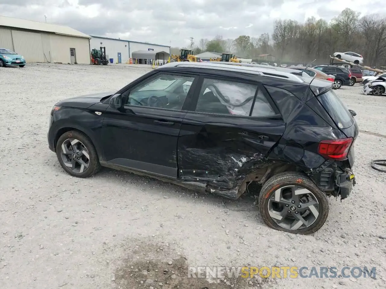 2 Фотография поврежденного автомобиля KMHRC8A34PU213585 HYUNDAI VENUE 2023