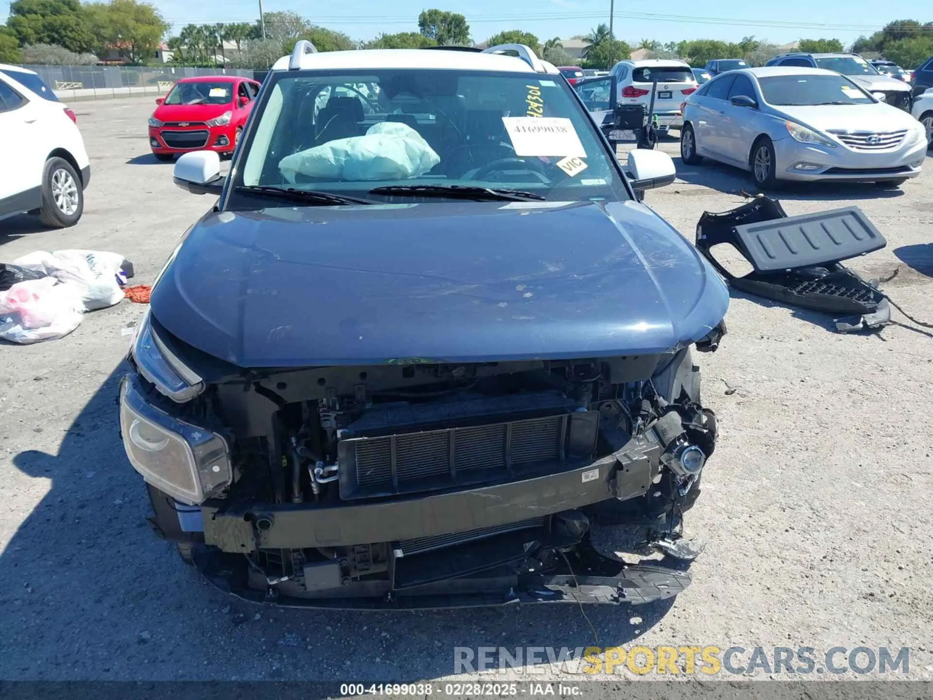 12 Photograph of a damaged car KMHRC8A34PU232220 HYUNDAI VENUE 2023