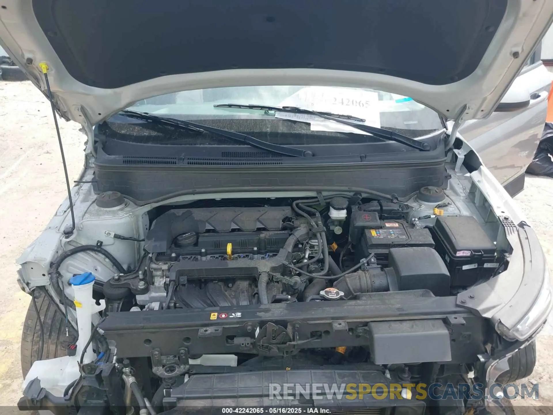 10 Фотография поврежденного автомобиля KMHRC8A34PU250927 HYUNDAI VENUE 2023