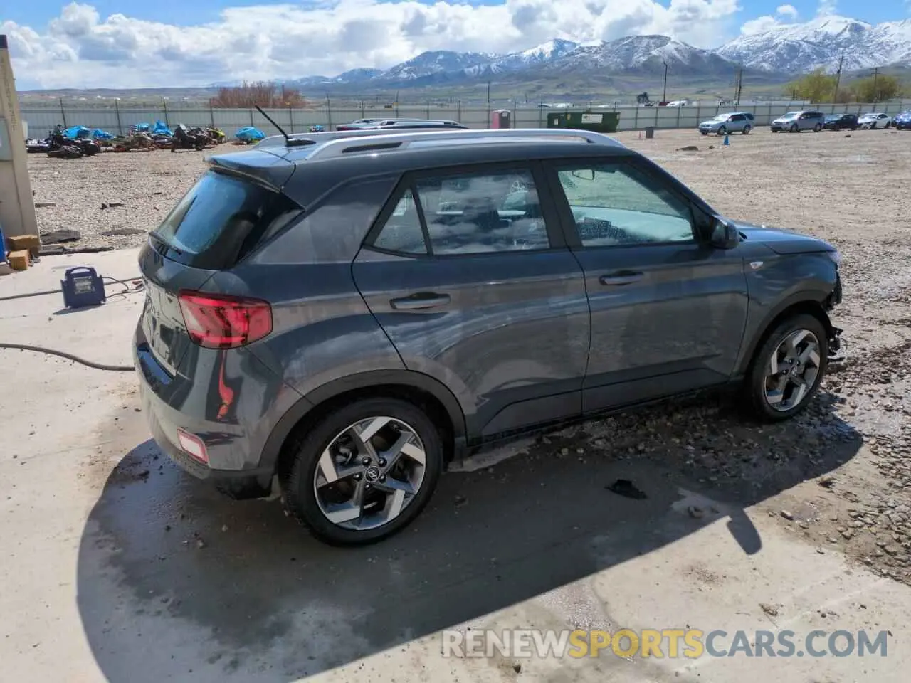 3 Photograph of a damaged car KMHRC8A34PU278260 HYUNDAI VENUE 2023