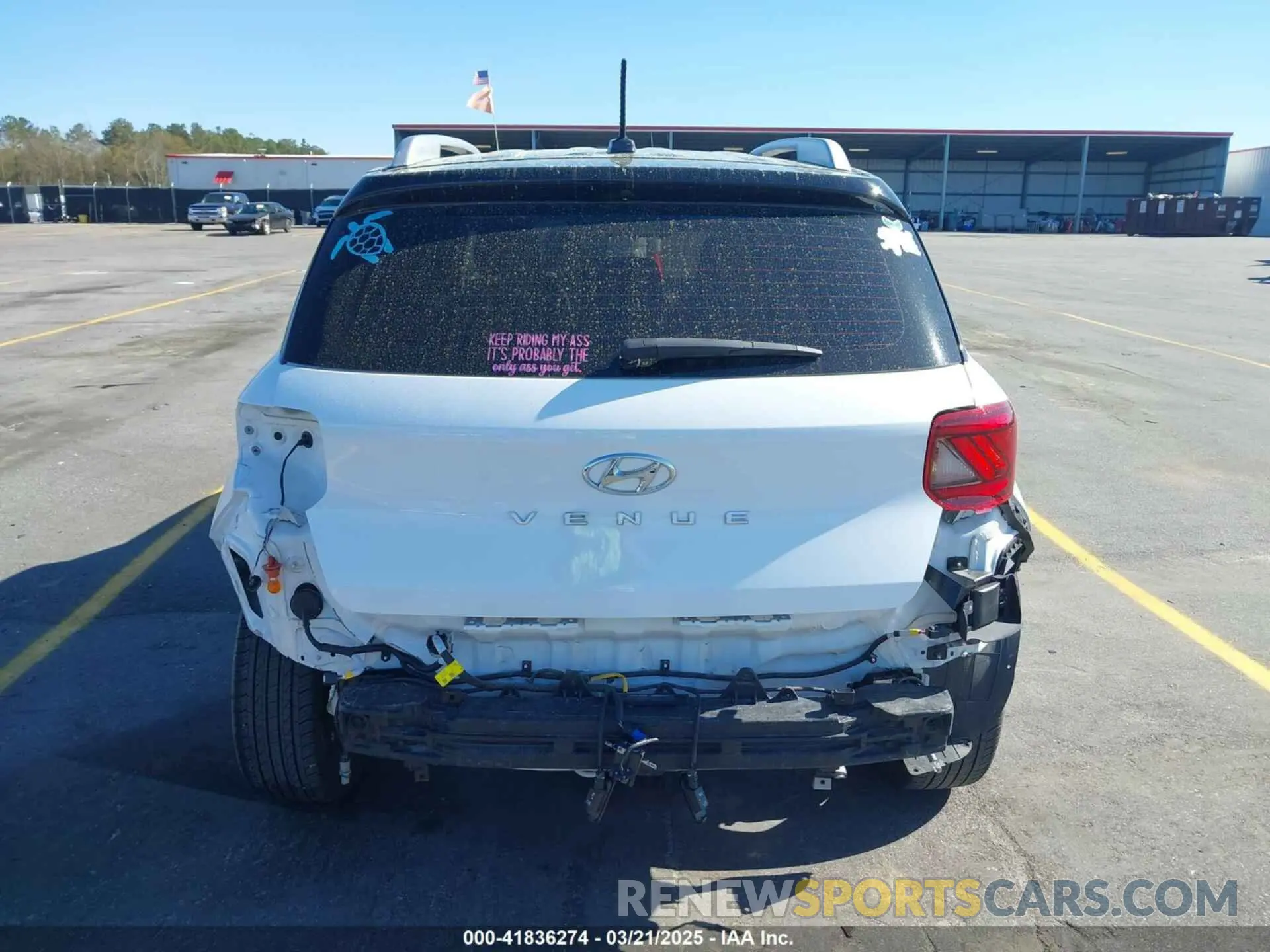 16 Photograph of a damaged car KMHRC8A36PU225589 HYUNDAI VENUE 2023