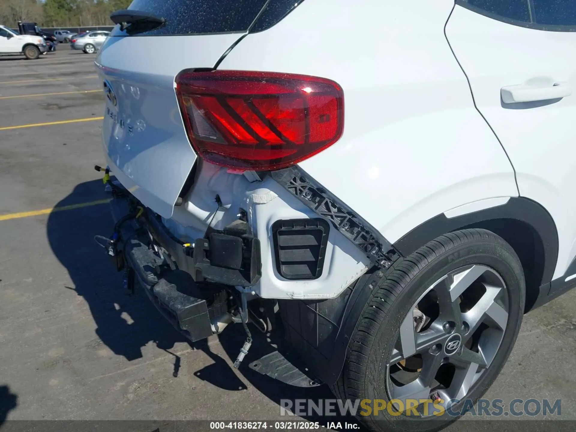 17 Photograph of a damaged car KMHRC8A36PU225589 HYUNDAI VENUE 2023