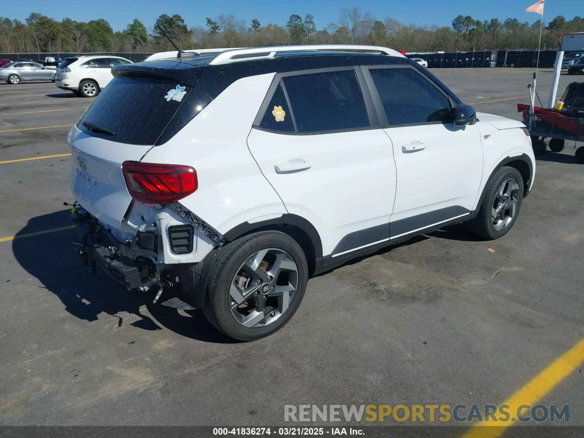 4 Photograph of a damaged car KMHRC8A36PU225589 HYUNDAI VENUE 2023