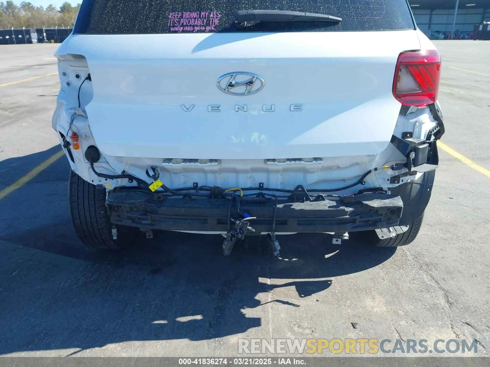 6 Photograph of a damaged car KMHRC8A36PU225589 HYUNDAI VENUE 2023