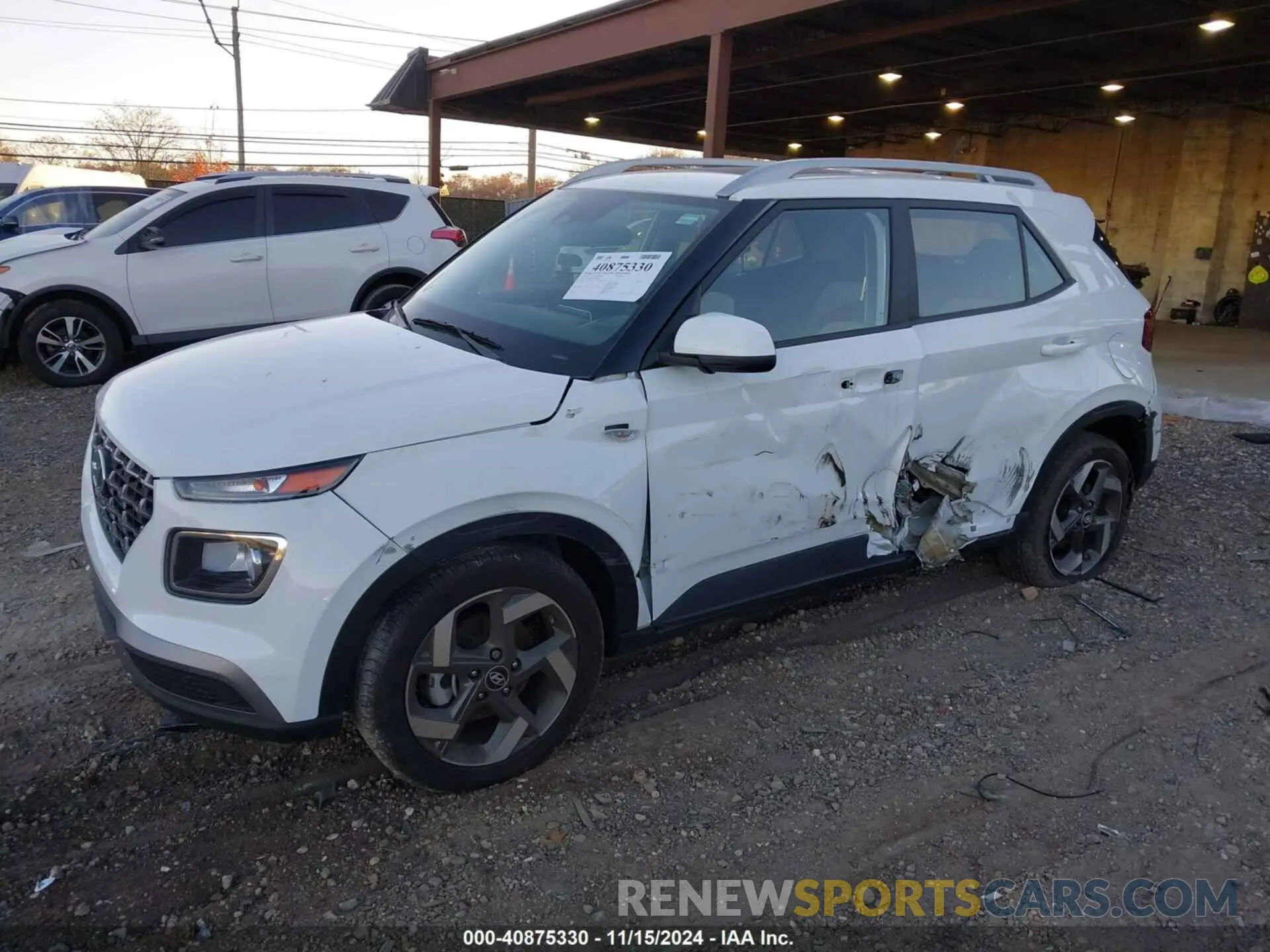 2 Photograph of a damaged car KMHRC8A36PU276462 HYUNDAI VENUE 2023