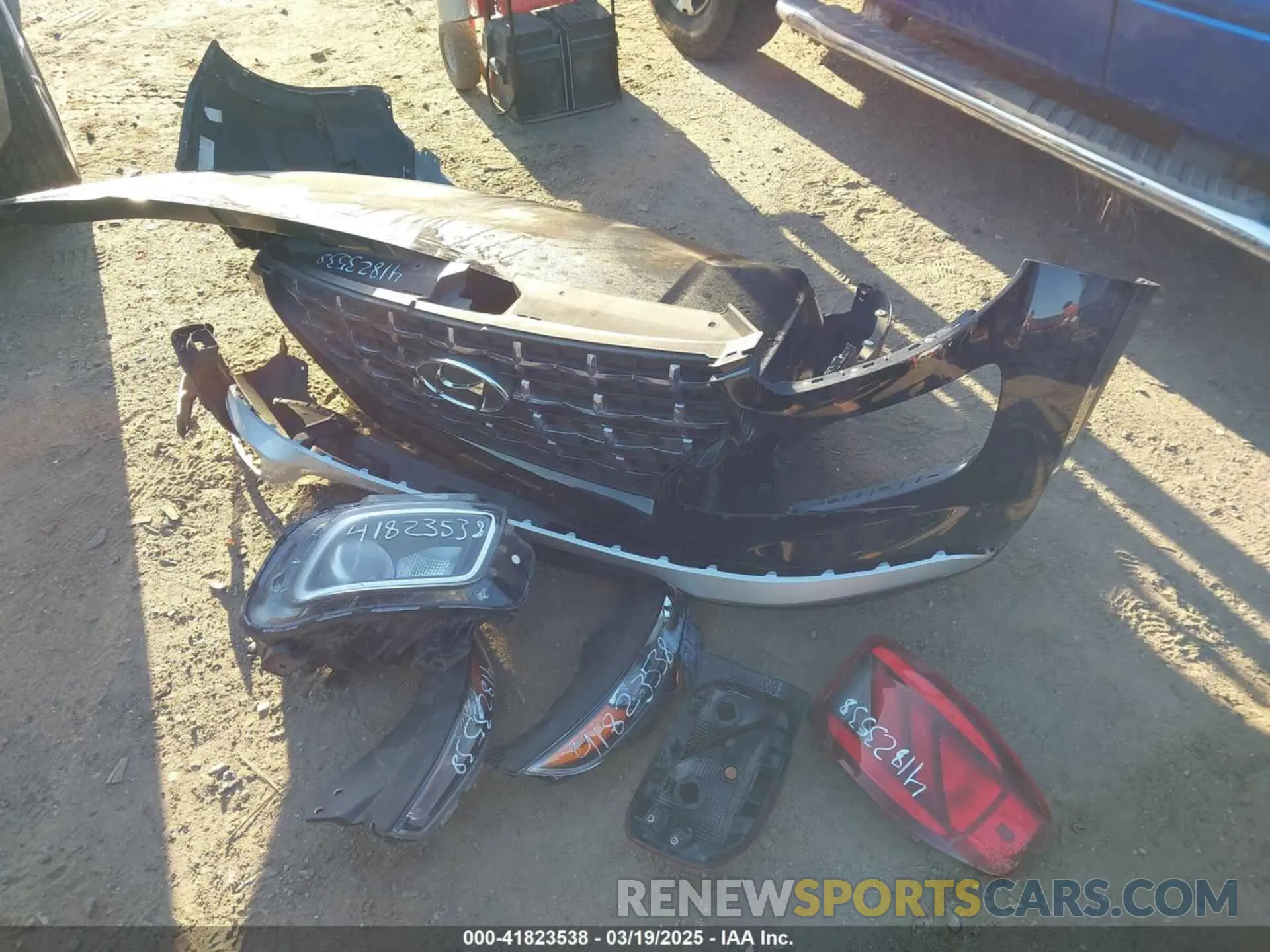 11 Photograph of a damaged car KMHRC8A38PU265821 HYUNDAI VENUE 2023