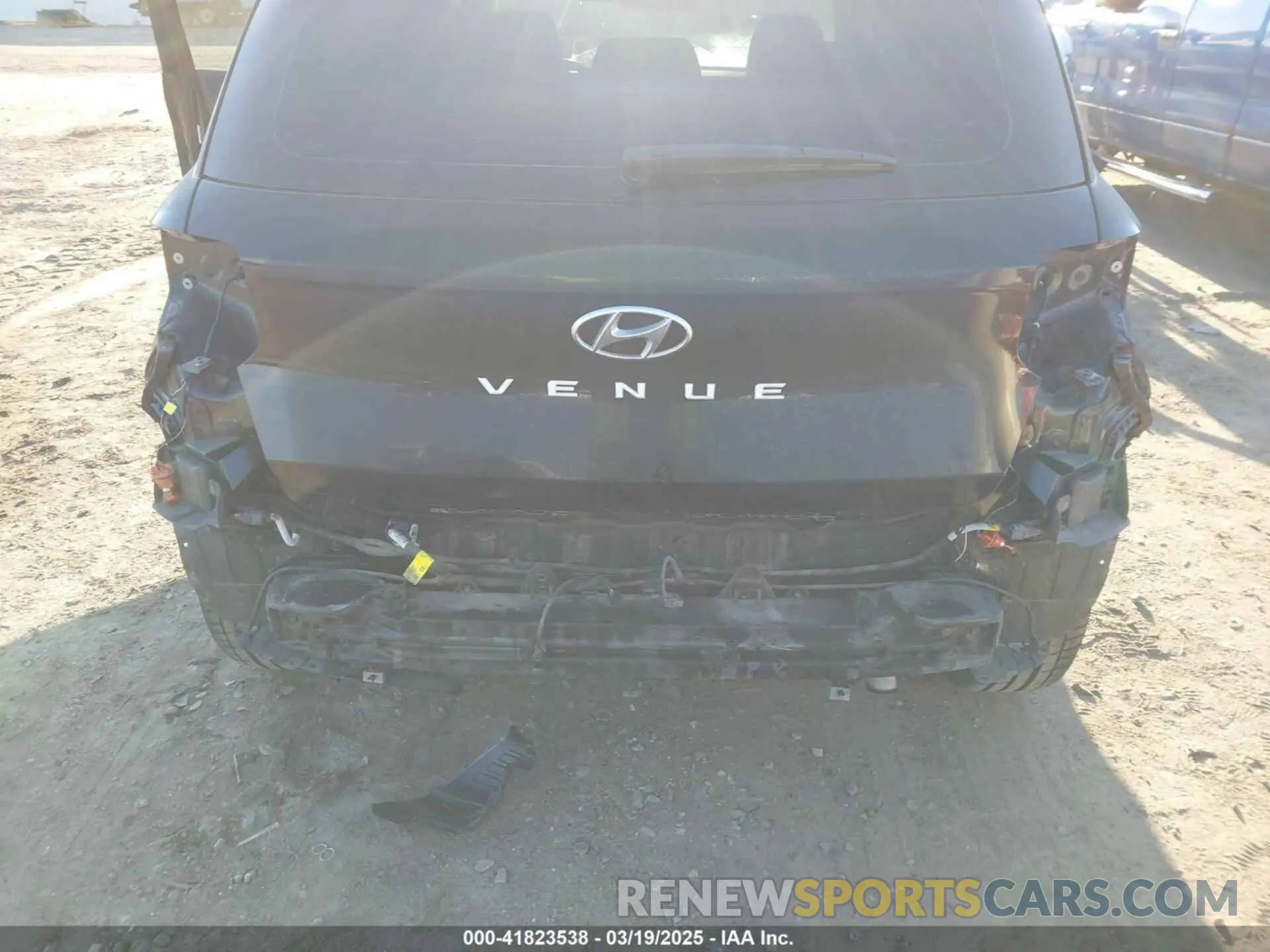 19 Photograph of a damaged car KMHRC8A38PU265821 HYUNDAI VENUE 2023