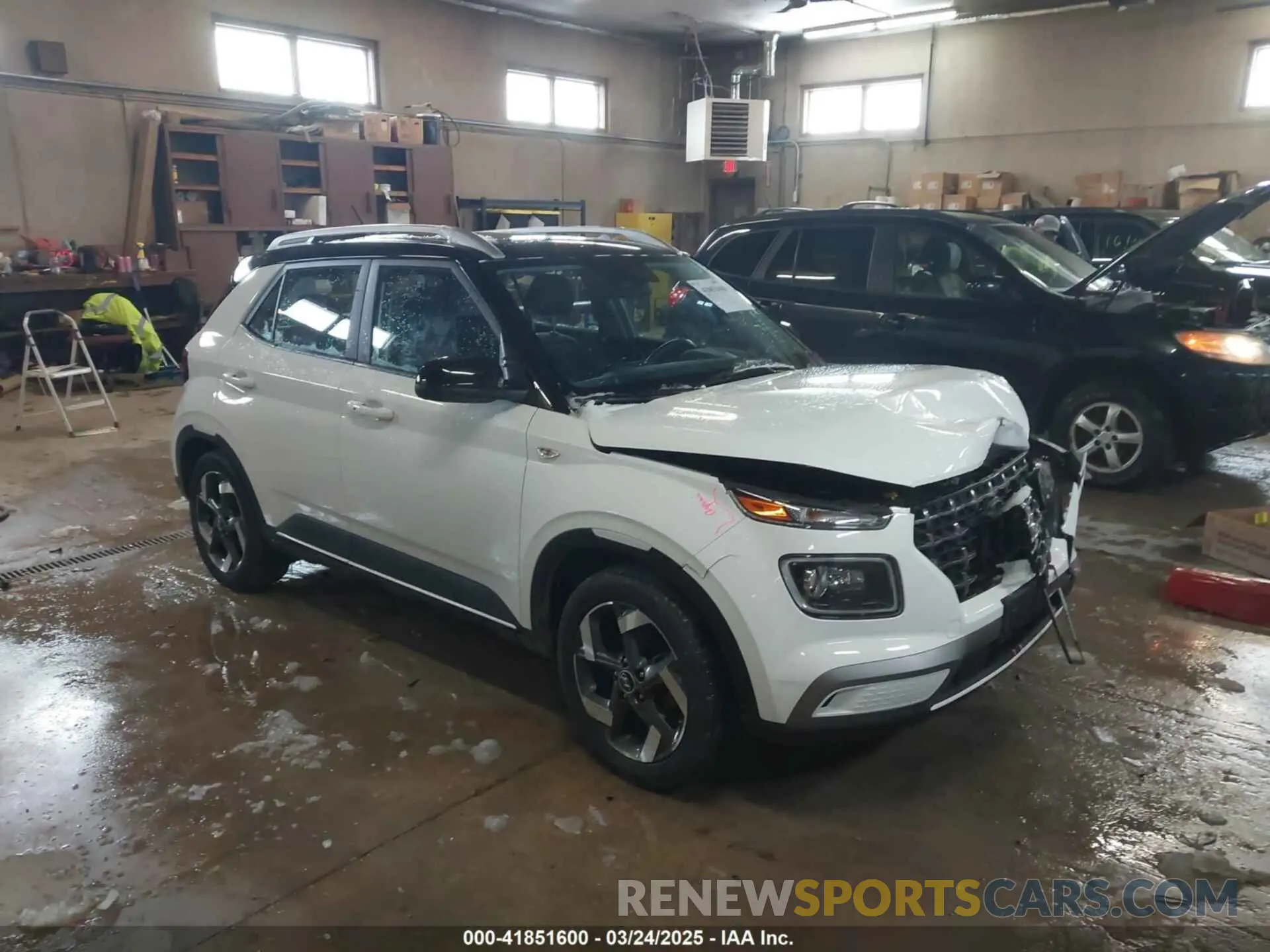 1 Photograph of a damaged car KMHRC8A39PU235419 HYUNDAI VENUE 2023