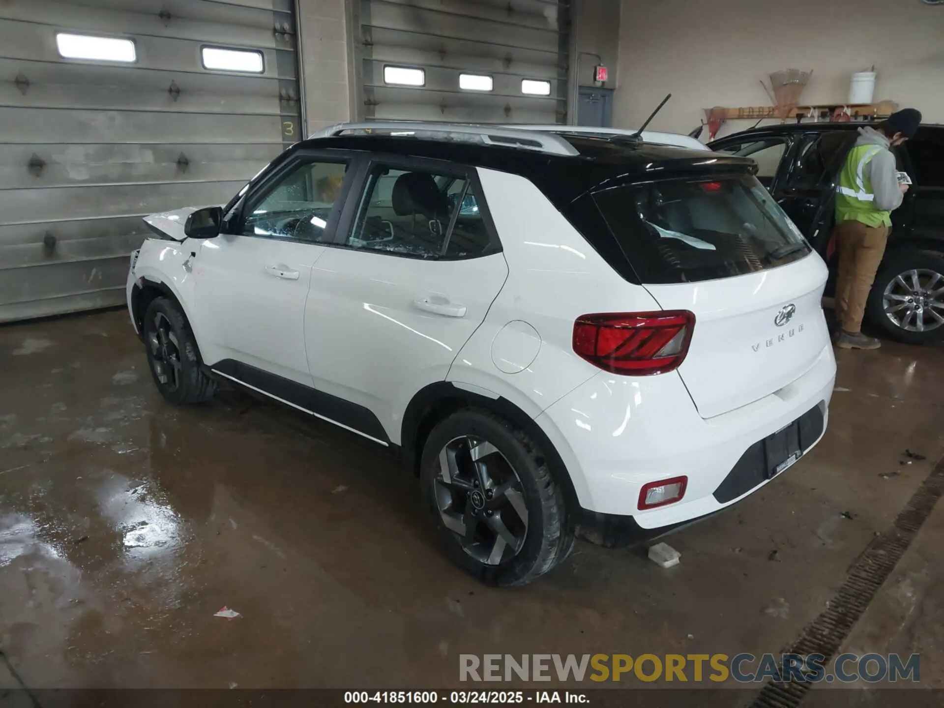 3 Photograph of a damaged car KMHRC8A39PU235419 HYUNDAI VENUE 2023