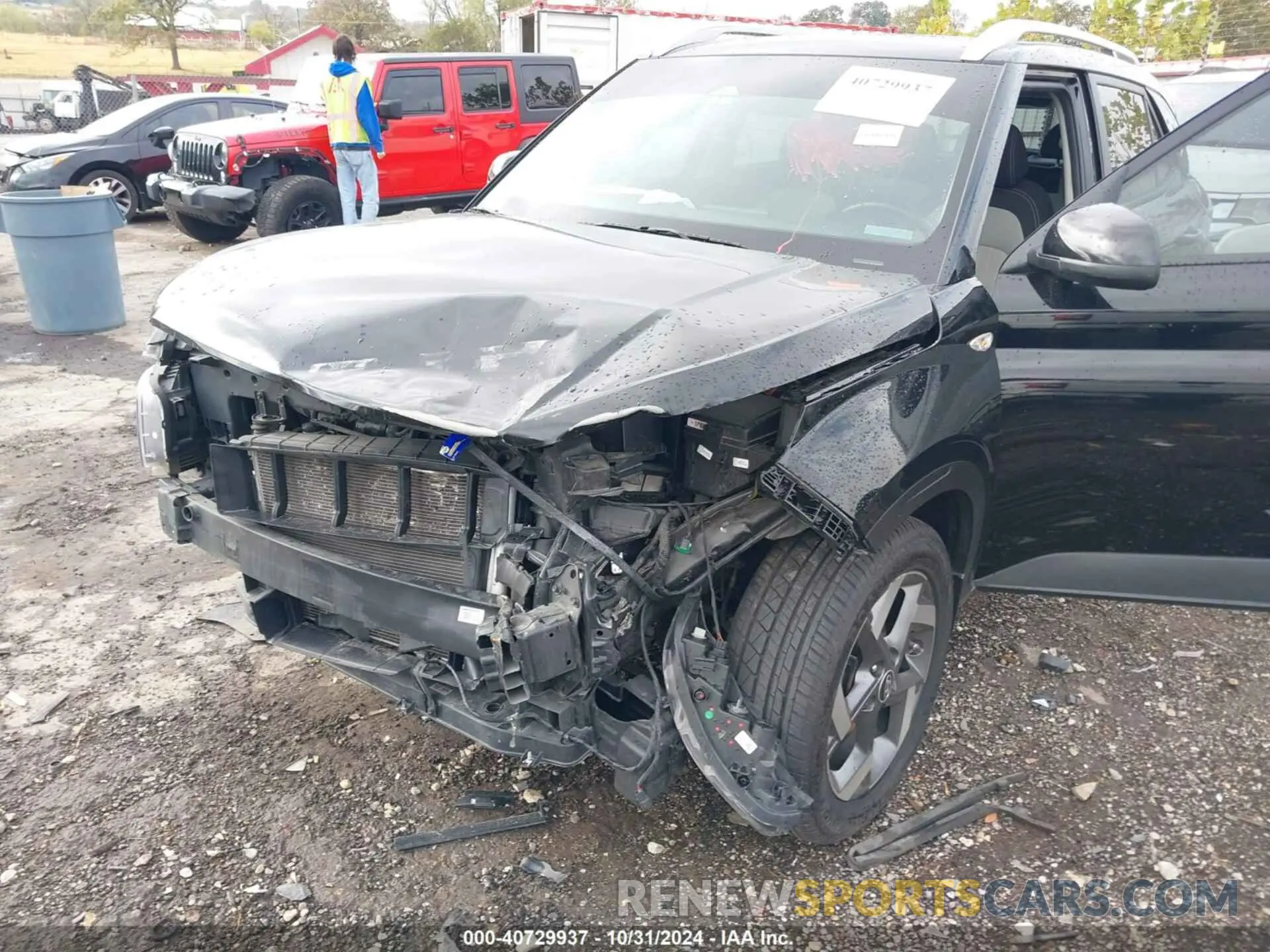 6 Фотография поврежденного автомобиля KMHRC8A3XPU221237 HYUNDAI VENUE 2023