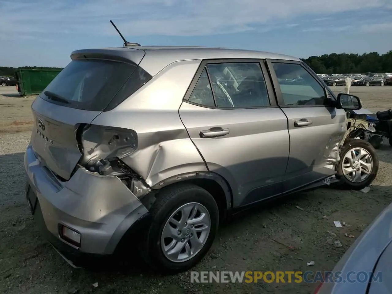 3 Photograph of a damaged car KMHRB8A39RU298929 HYUNDAI VENUE 2024