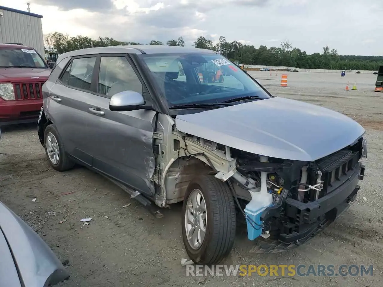 4 Photograph of a damaged car KMHRB8A39RU298929 HYUNDAI VENUE 2024