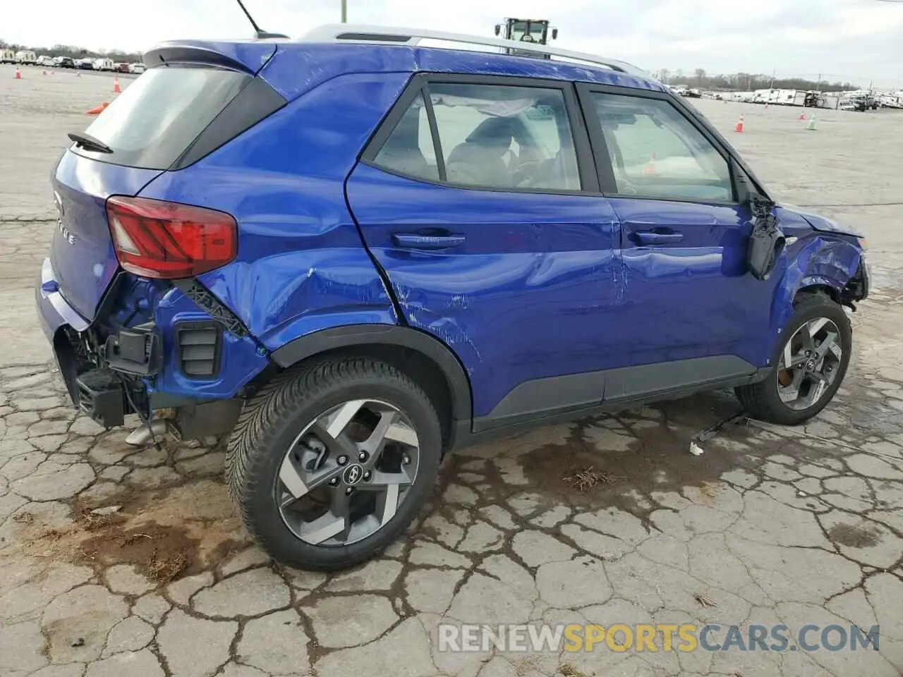 3 Photograph of a damaged car KMHRC8A30RU321852 HYUNDAI VENUE 2024