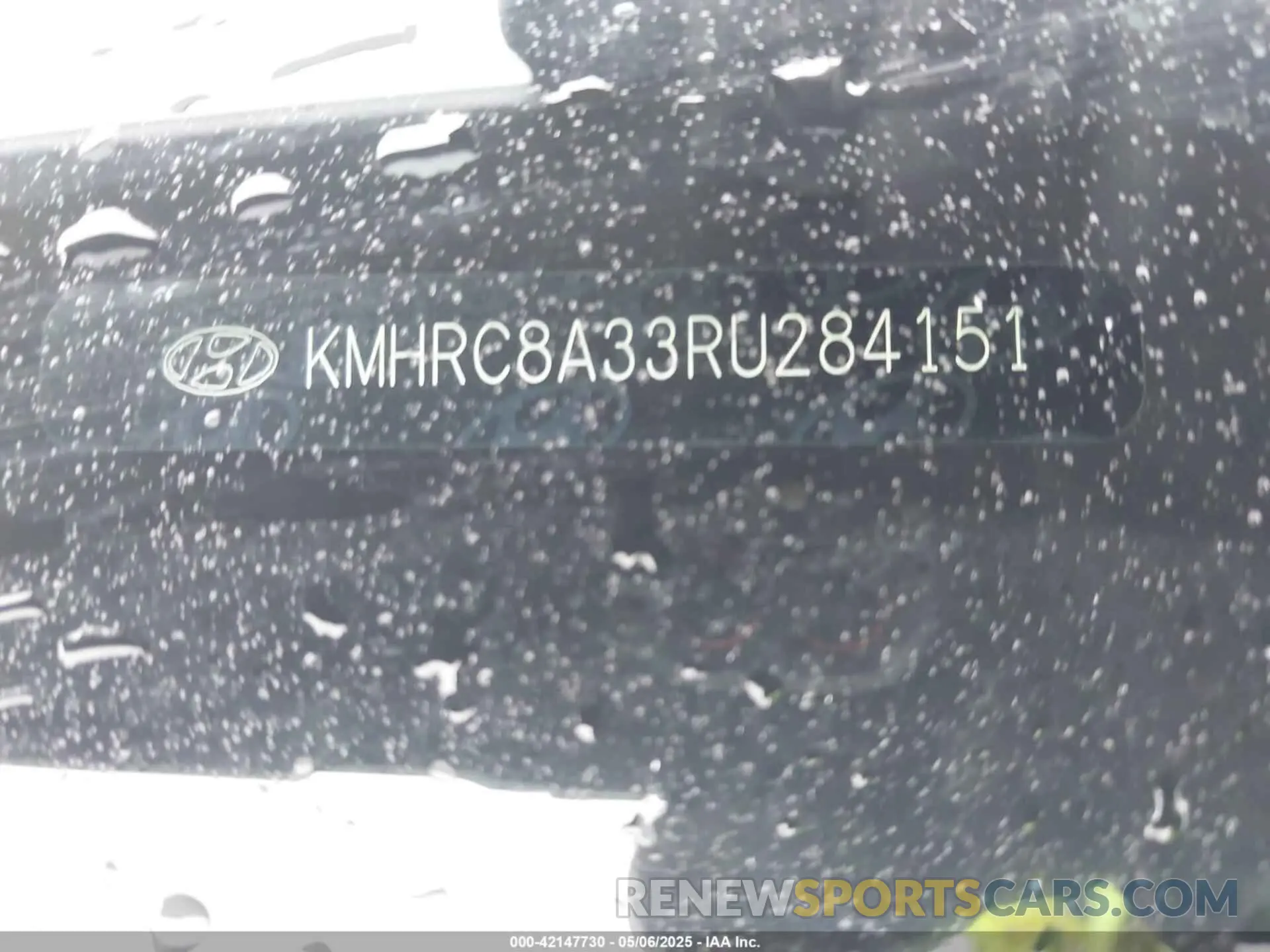 9 Photograph of a damaged car KMHRC8A33RU284151 HYUNDAI VENUE 2024