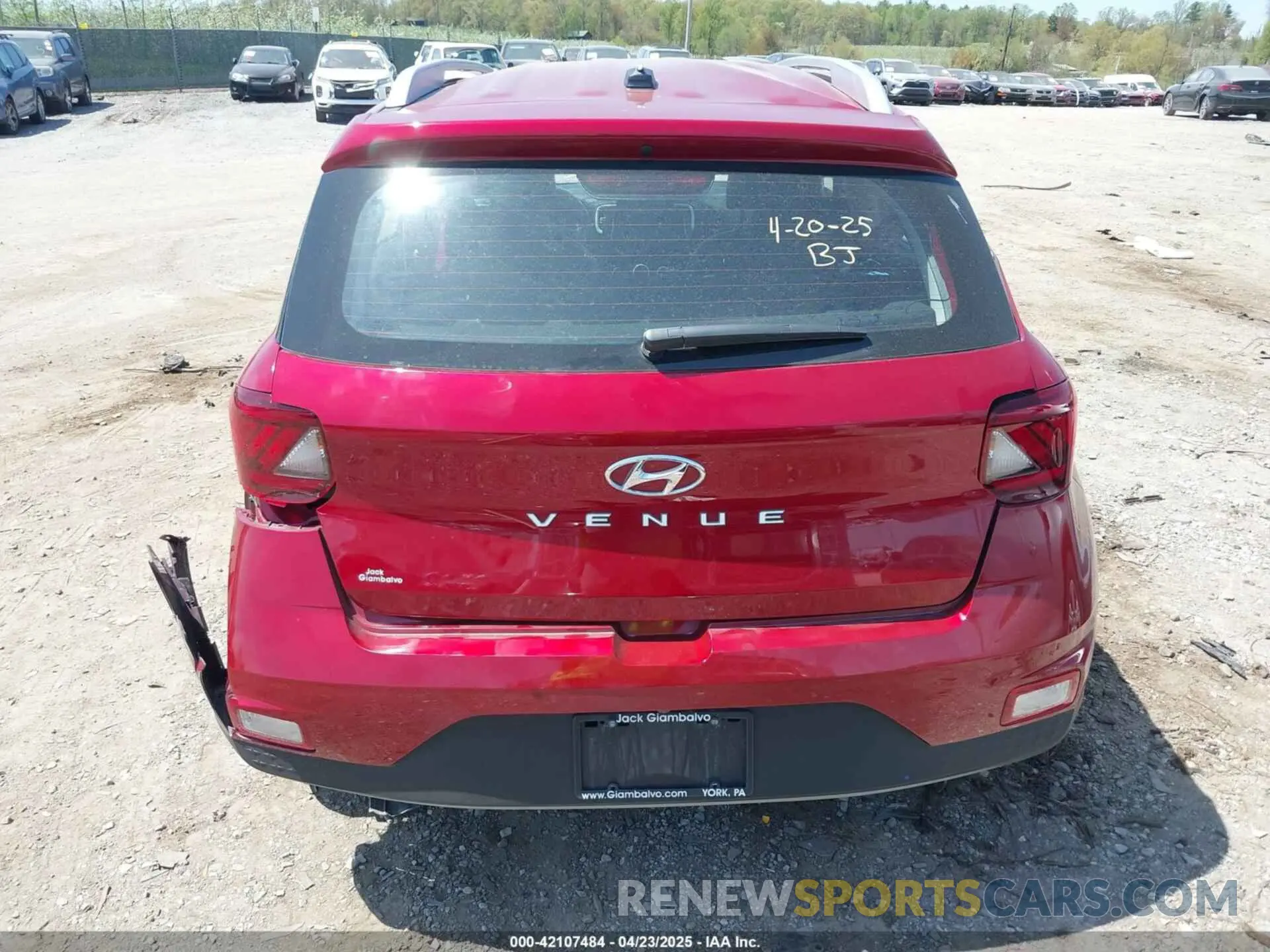 16 Photograph of a damaged car KMHRC8A34RU336872 HYUNDAI VENUE 2024