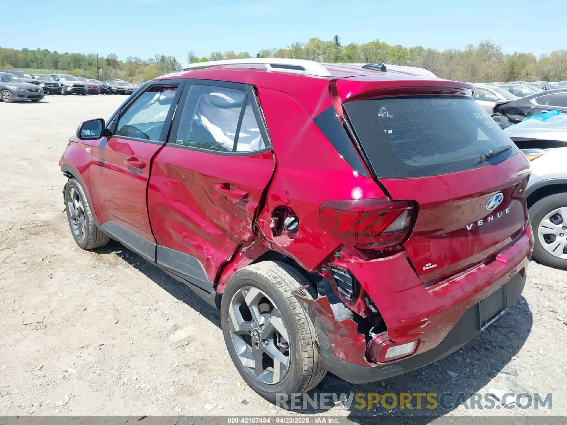 3 Photograph of a damaged car KMHRC8A34RU336872 HYUNDAI VENUE 2024