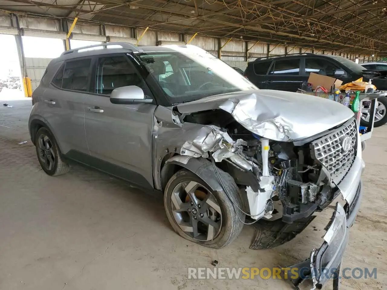 4 Photograph of a damaged car KMHRC8A35RU285446 HYUNDAI VENUE 2024