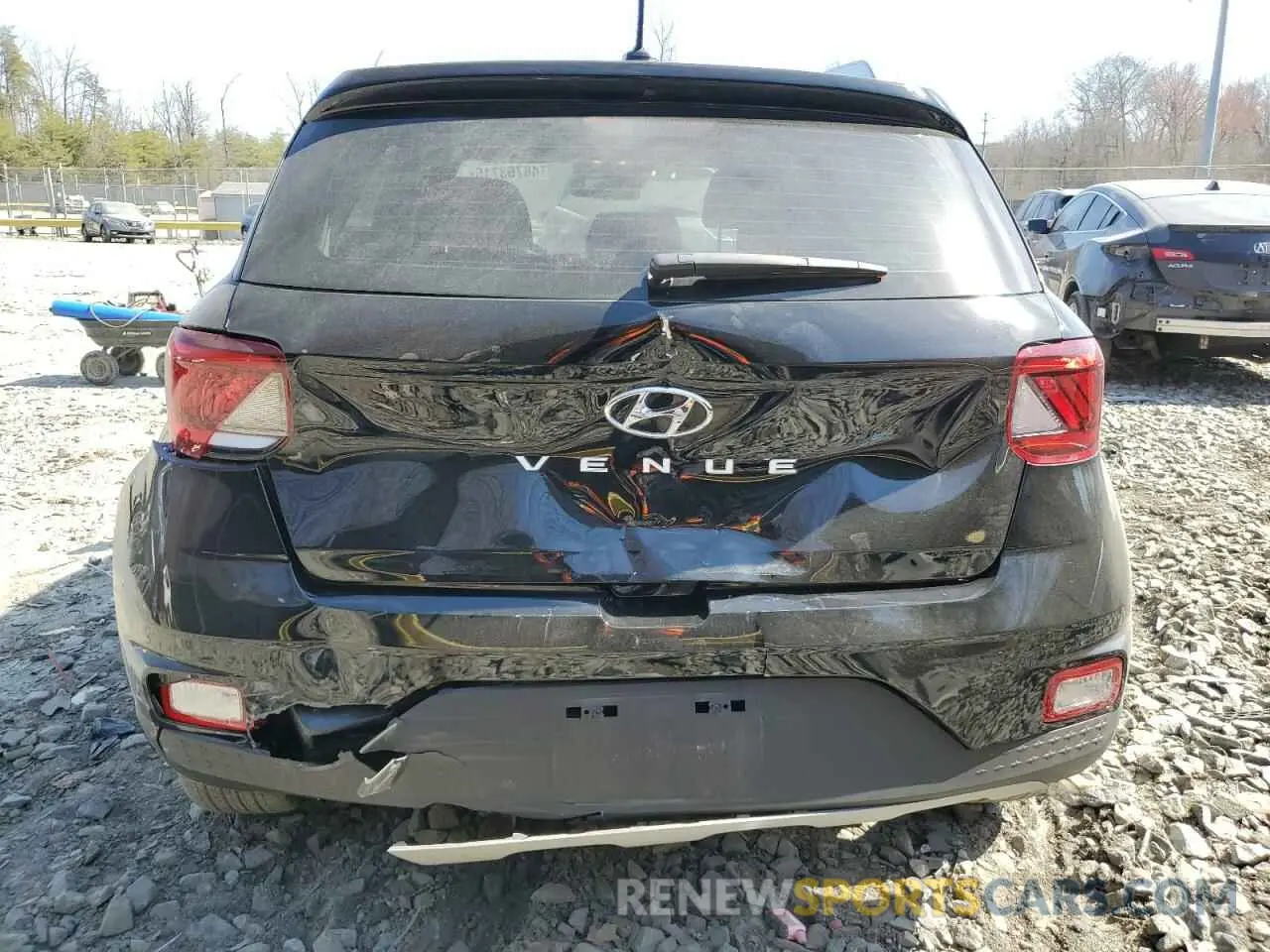 6 Фотография поврежденного автомобиля KMHRC8A35RU317408 HYUNDAI VENUE 2024