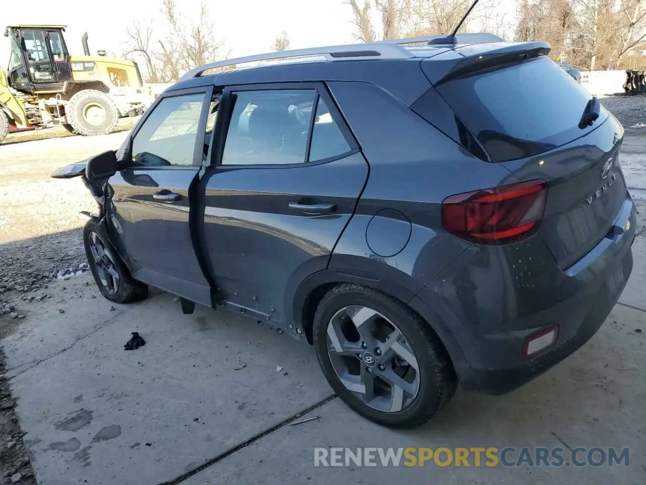 2 Photograph of a damaged car KMHRC8A38RU311652 HYUNDAI VENUE 2024